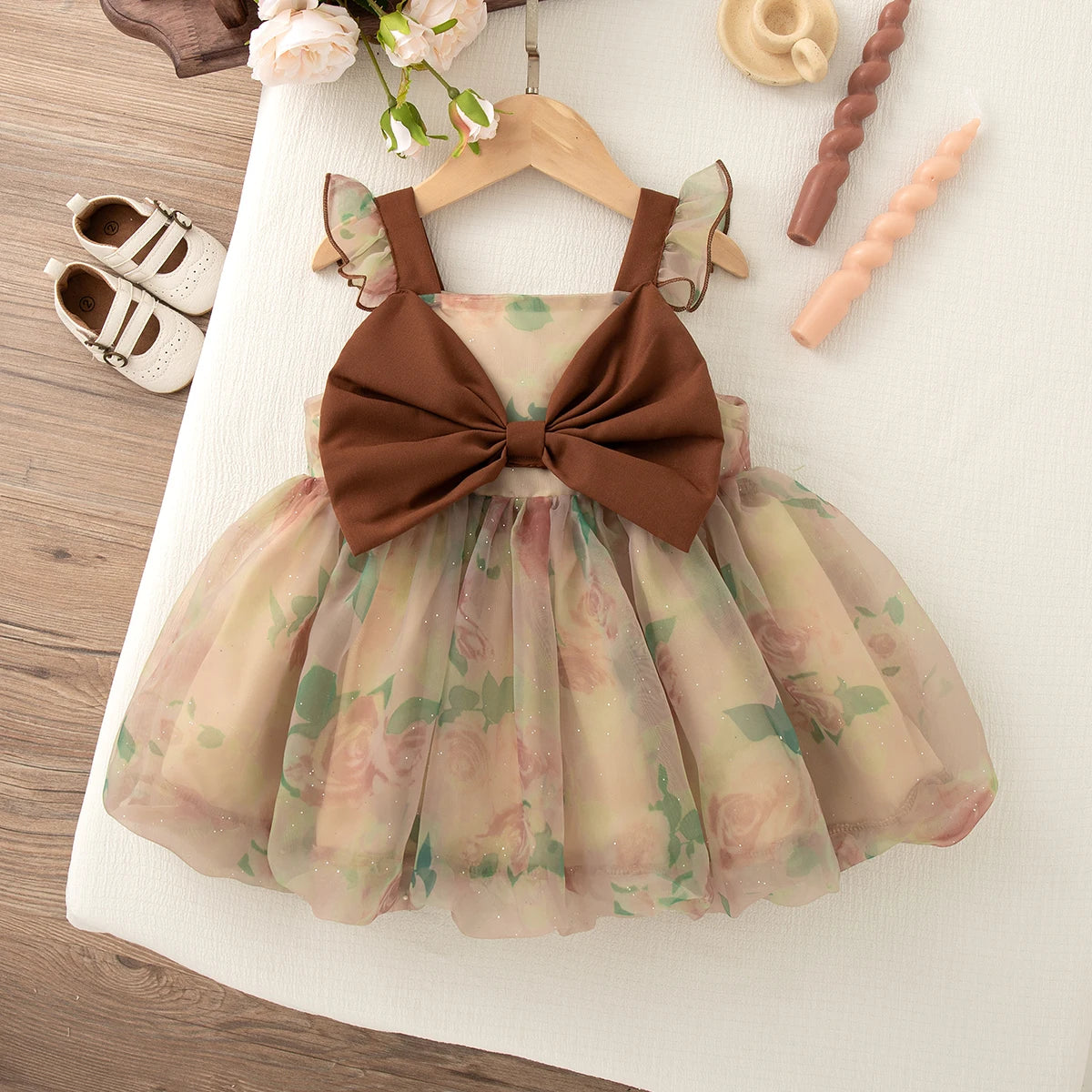 9 Months -4 Years Old Princess Baby Girl Dress