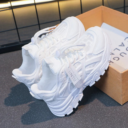 Casual Mesh Platform Tennis Sneaker