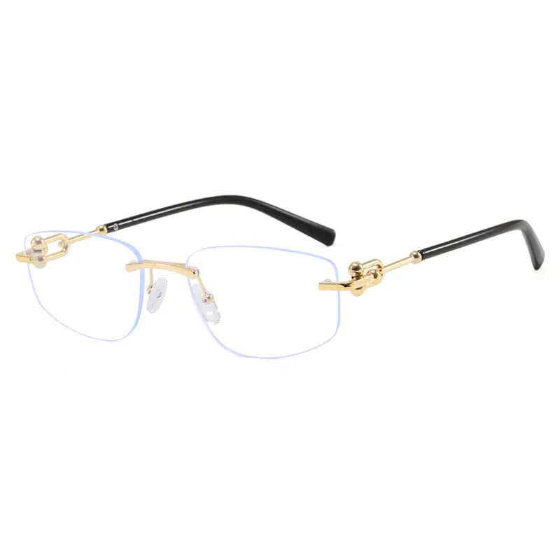 Sunglasses INS Popular Frameless Irregular Polygon Sunglasses
