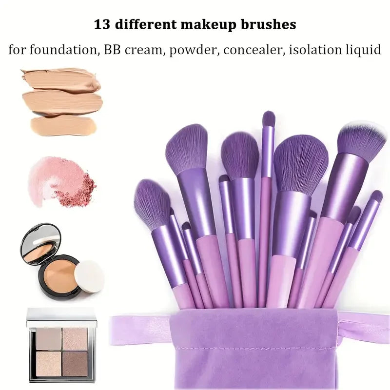 Makeup Brushes Set Foundation Eyeshadow Blush Powder