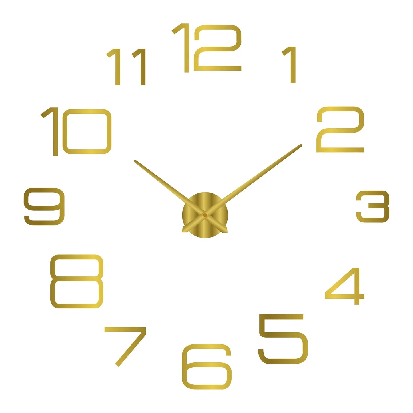 Large 3D Wall Clock Luminous Classic Wall Clocks