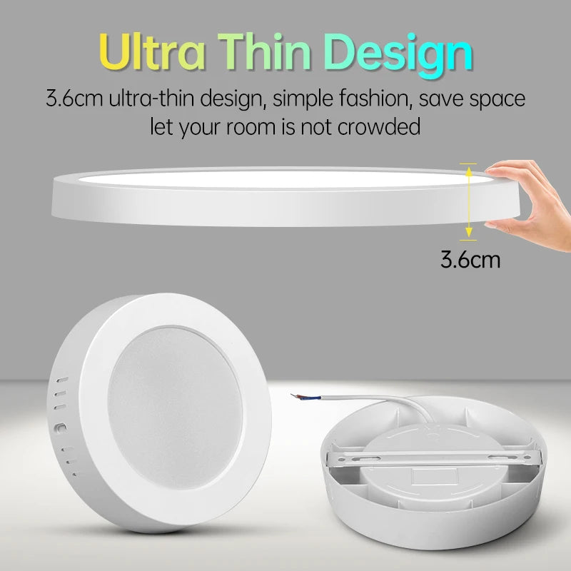 Led Ceiling Lamp Ultra Thin Panel Led Light