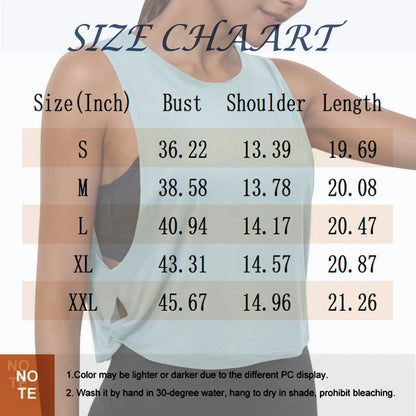 Sleeveless Yoga Tops Athletic Vest Workout Cool T-Shirt