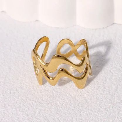 DANA Gold Color Adjustable Opening Ring