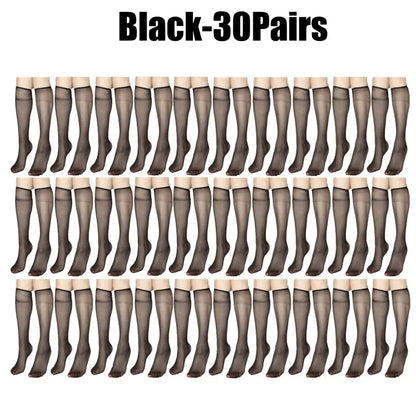 Ultra-Thin Korean Style Invisible Thigh-High Socks