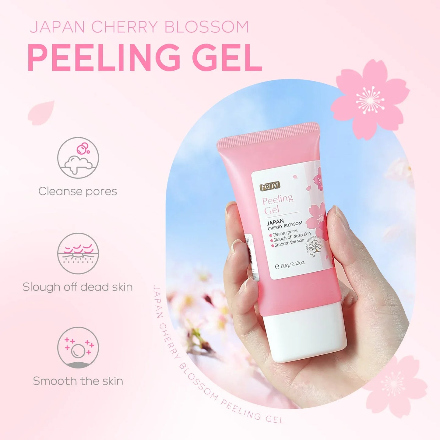 Face Deep Cleaning Exfoliating Gel Skin Care
