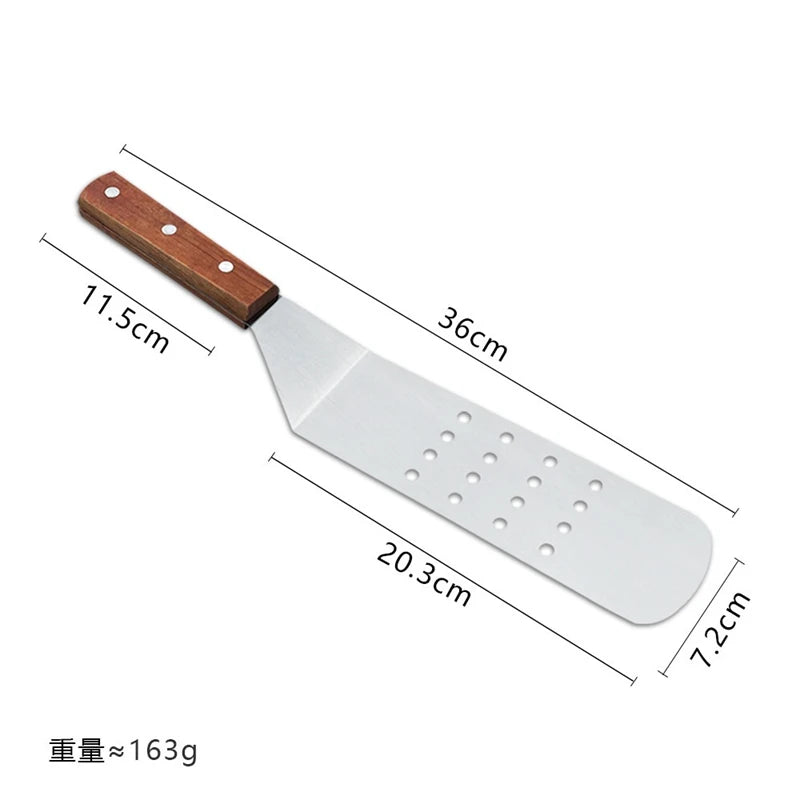 Stainless Steel Spatula and Grill Scraper