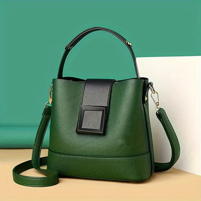 Leather Bucket Shoulder Strap Shoulder Crossbody Bags