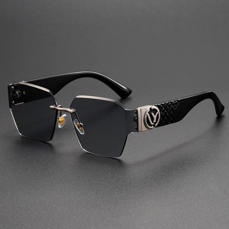 Versatile metal Elegant sunglasses