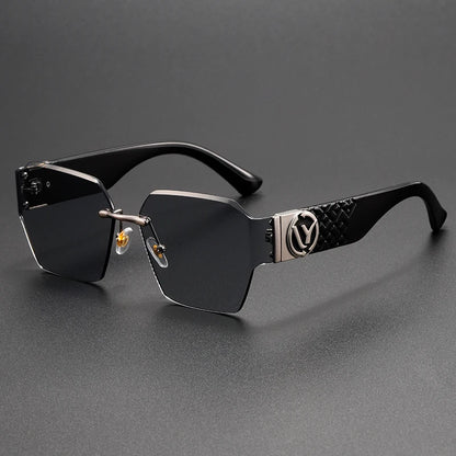 Versatile metal Elegant sunglasses