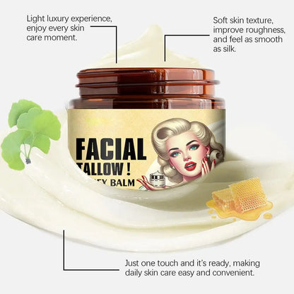 Crema facial hidratante de bálsamo de miel y loción corporal