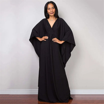 Plus Size Caftan Cover Up Loose Soft Kaftan Dress
