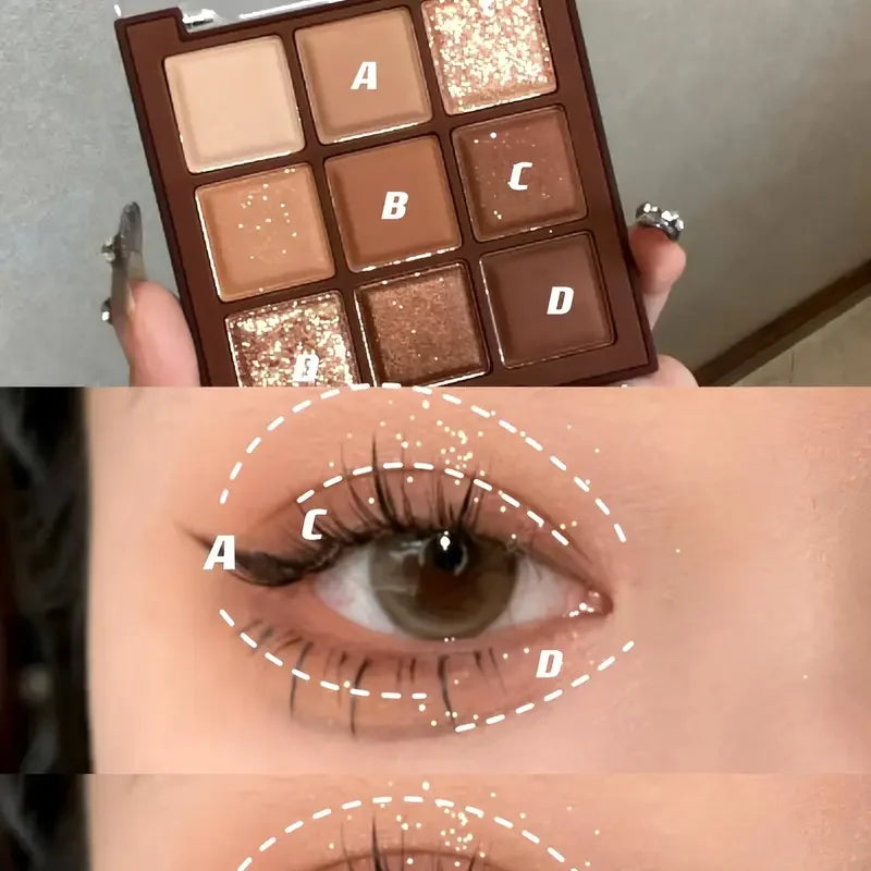 Chocolate eyeshadow Palette