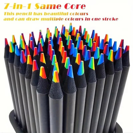 12pcs/Set Kawaii Rainbow Color Pencils for Kids