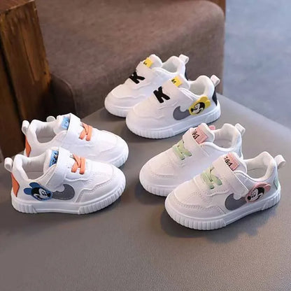 Disney Mickey Mouse Toddler Baby Soft Walking Sneakers