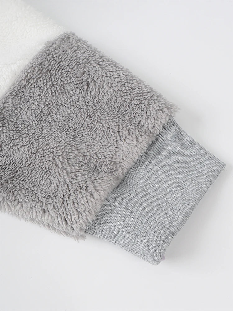 Drop-Shoulder Long-Sleeved Jacket