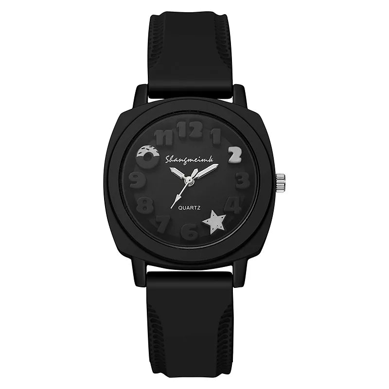 3D Arabic Dial Quartz Watch