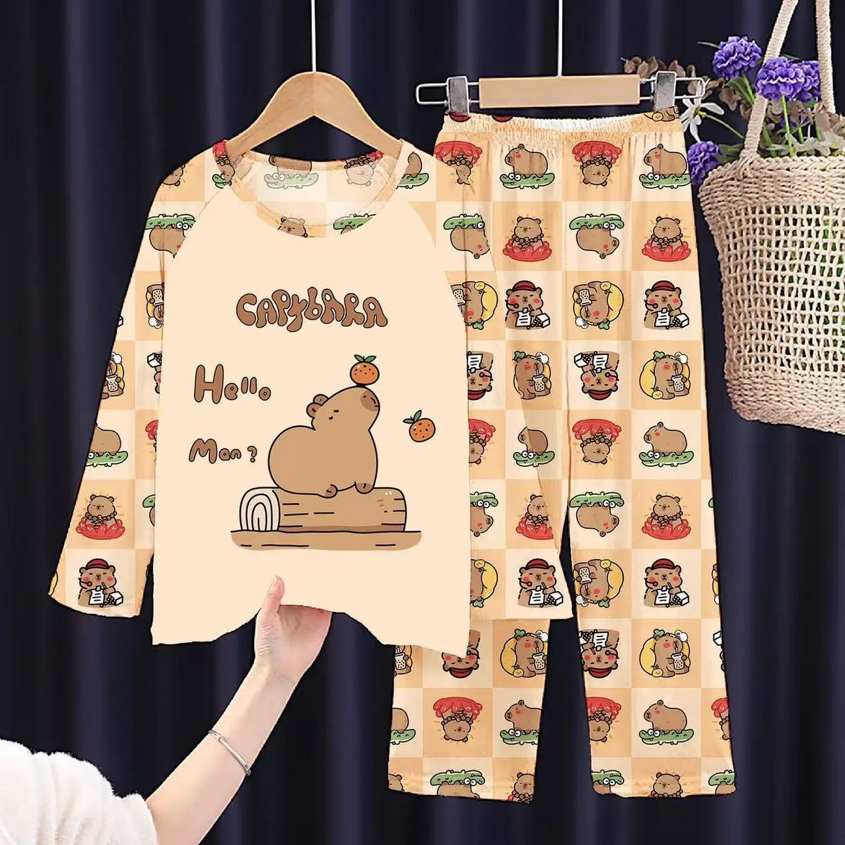 Sleepers Cartoon Boutique Long Sleeve 3 4 5 6 7 8 9 10 11 12 Yrs Pajamas