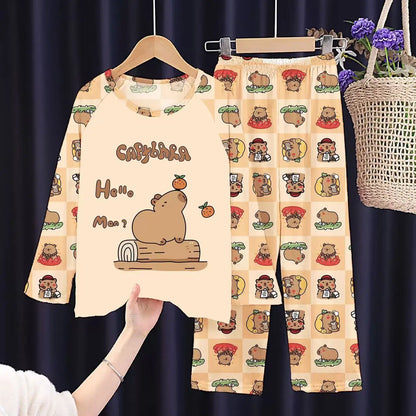 Sleepers Cartoon Boutique Long Sleeve 3 4 5 6 7 8 9 10 11 12 Yrs Pajamas