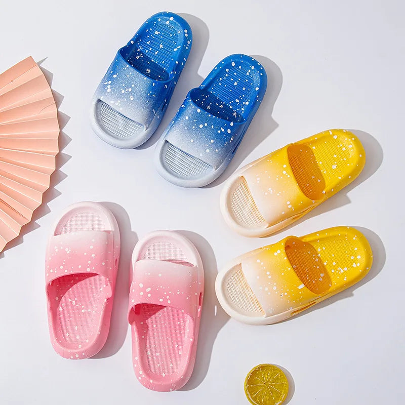 Gradient Slippers Indoor Slippers
