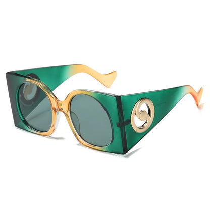 Colorful Square Luxury Sunglasses