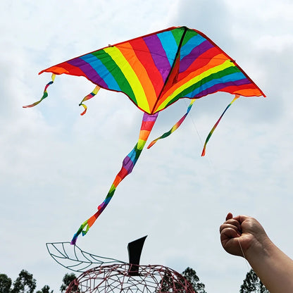 New Design Rainbow Kite Flying Toys