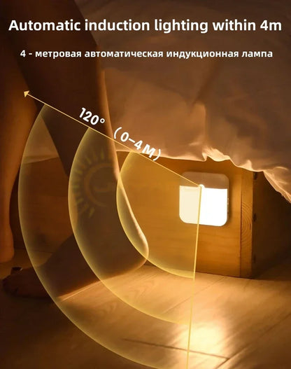 Motion Sensor Light USB Night Light LED Lamp