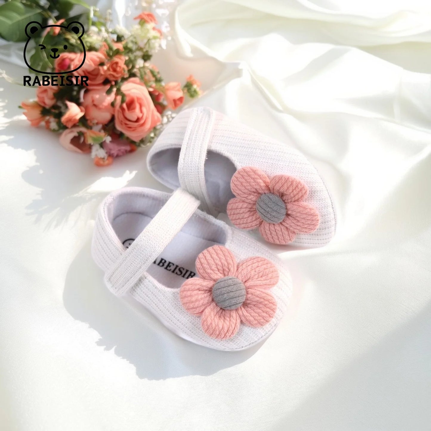 Cute Flower Mary Jane Flat Shoes