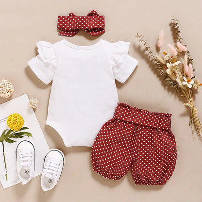 0-18Months Infants Short Sleeve Toddler Set