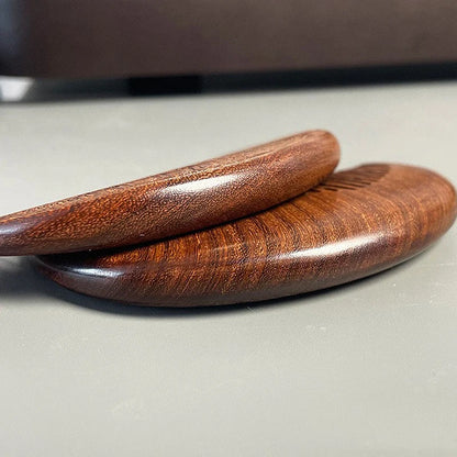 Natural Peach Wood Hair Comb Close Teeth Anti-static Brash