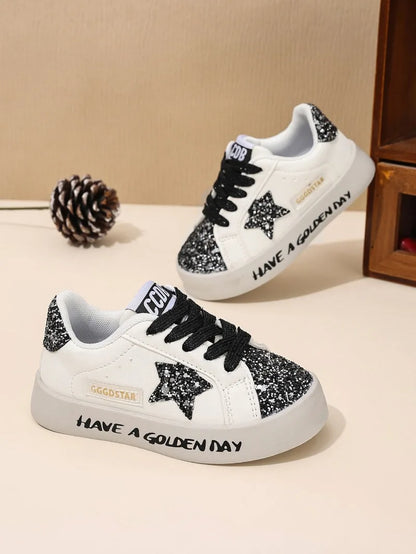 Sequined Casual Star Non-slip Breathable Sneakers