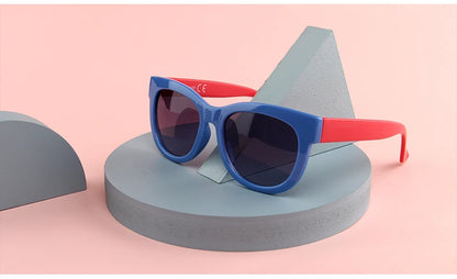 Square Cute Kids Toddler Lovely Colorful Rectange Sun Glasses