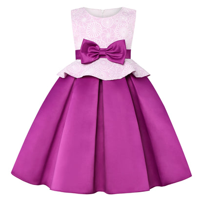 Bow Princess Cute Flower evening dress