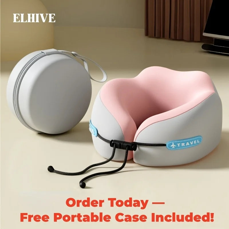 U Shaped Memory Foam Neck Pillows Neck Massage