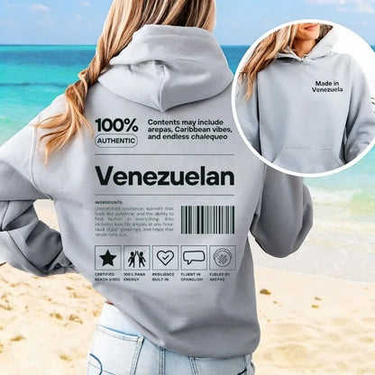 Venezuelan Hoodie Veneka Pullover Christmas Sweater