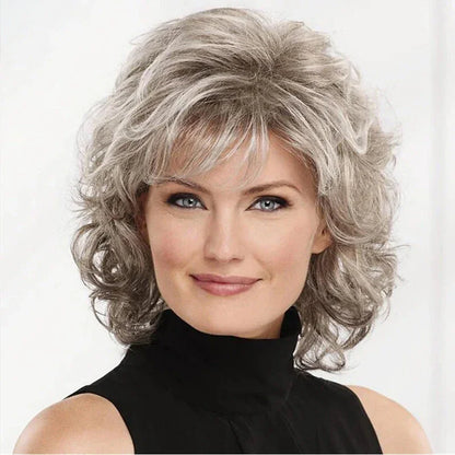 Synthetic Hair Short Curly Wigs