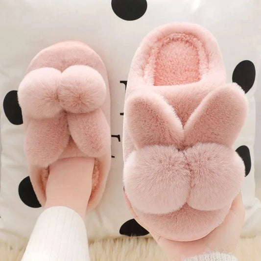Winter Warm Cotton Cartoon Design Slipper