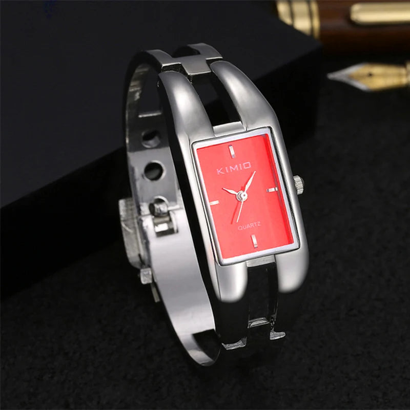 Bracelet Quartz Slim Band Bangle Watches