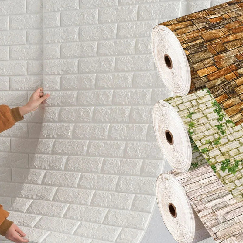 70cm High quality DIY 3D Wallpaper Moisture