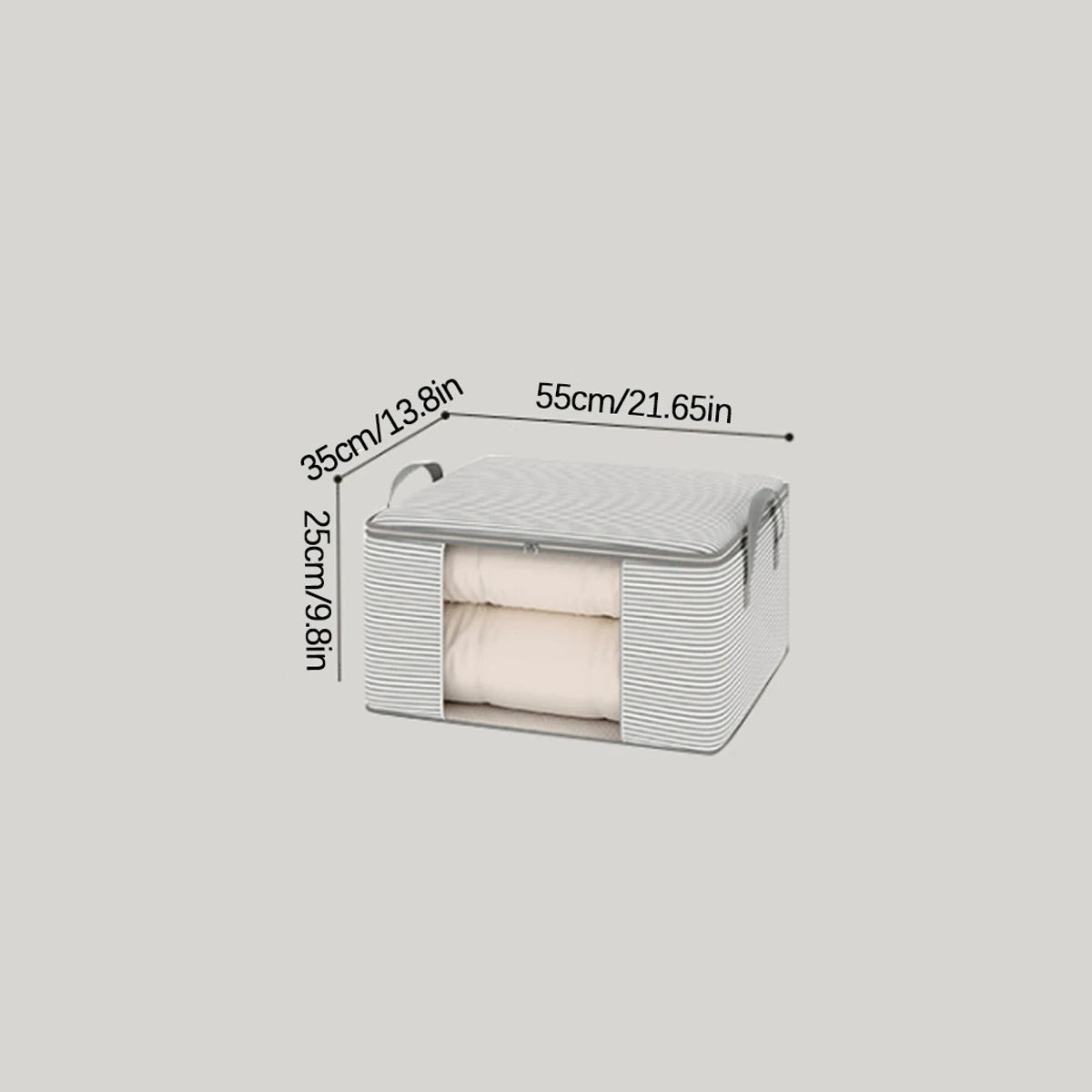 Visible Large Capacity Storage Box Container