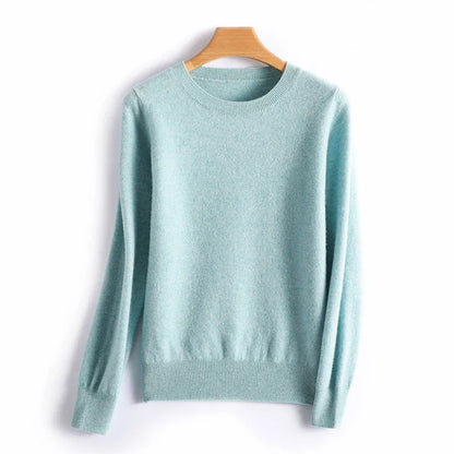 Thin Round Neck Pullover