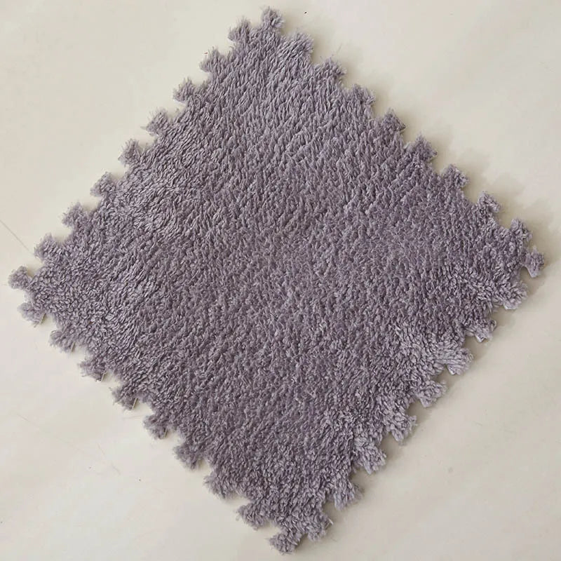 Soft Plush Warm Carpet Baby Play EVA Foam Floor Game Mat
