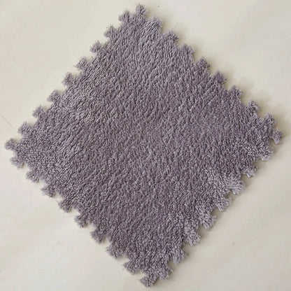 Soft Plush Warm Carpet Baby Play EVA Foam Floor Game Mat
