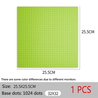 Baseplate 32x32 16X32 Dots Classic Brick Plate Building Blocks