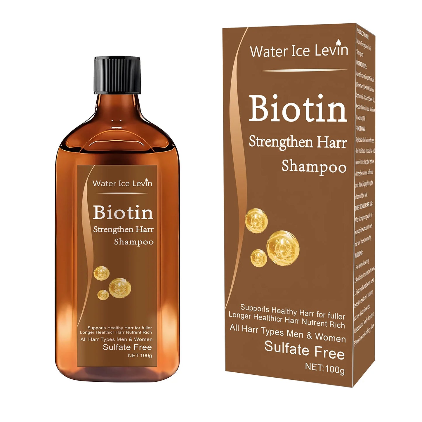 Biotin hair Growth shampoo anti-hair loss