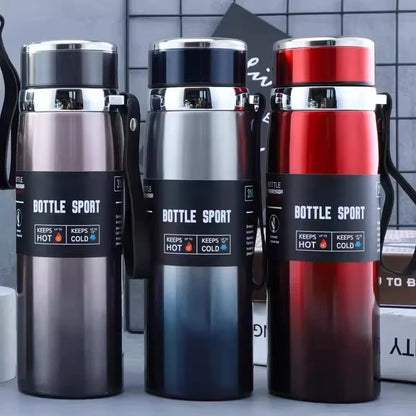 1L Thermal Water Stainless Steel Thermos Bottle
