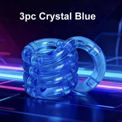 1/3/5pcs Deformable Rope Crystal Twist Rope Pressure Stress Relief Toys