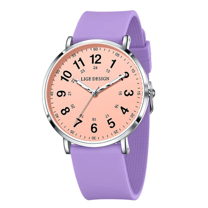 Candy Silicone Luminous Quartz watches