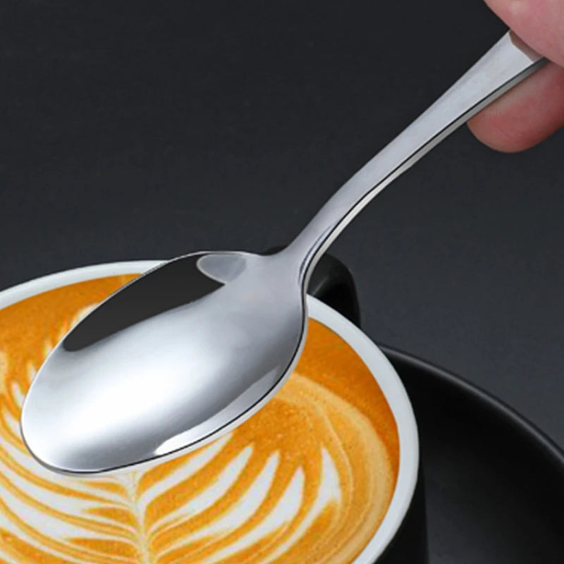 Stainless Steel Pointed Head Soup Spoon