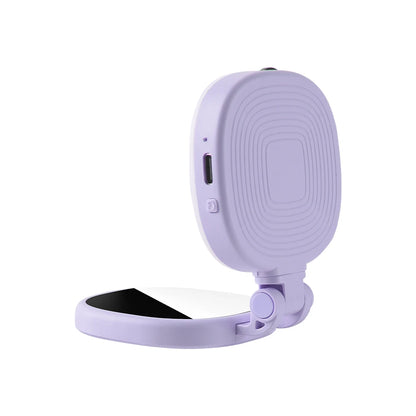 Magnetic Mini 3 Color Dimmable Fill Light With Selfie Mirror Clip